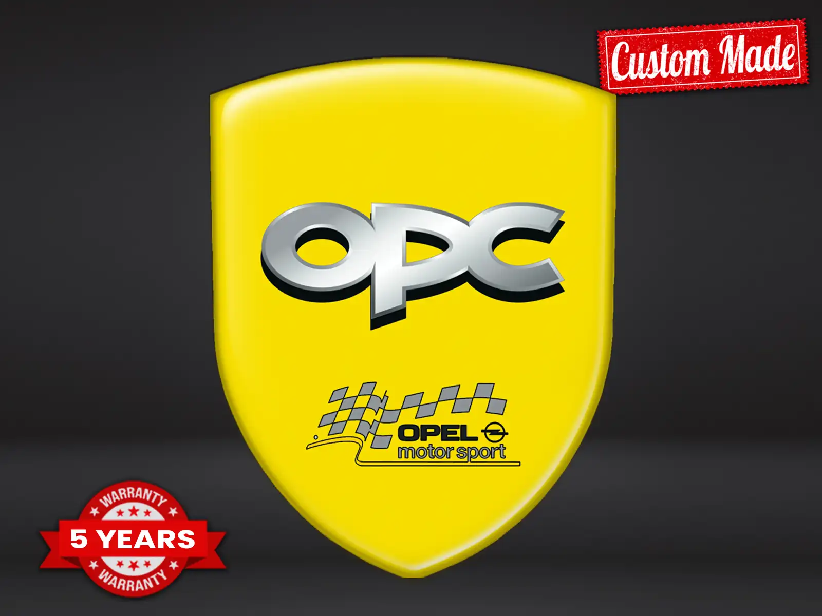 OPC Vinylaufkleber Auto Edition Stern Tuning